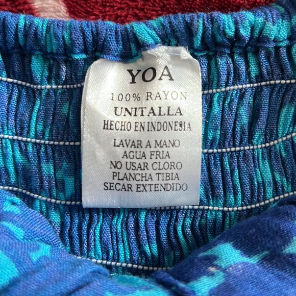 EUC Mexican Boho Pattern Maxi Dress - Size XS - Picture 7 of 8